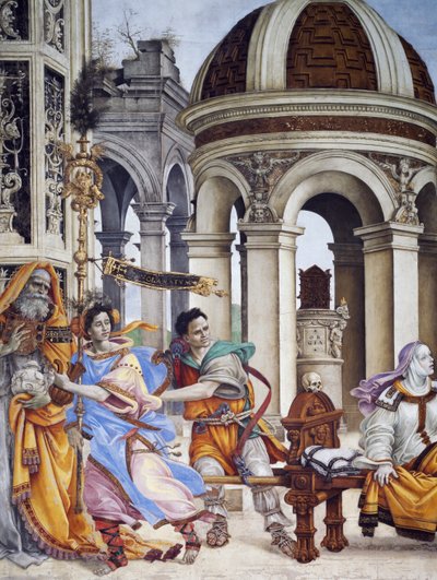 Historias de San Juan, por Filippino Lippi de Filippino Lippi