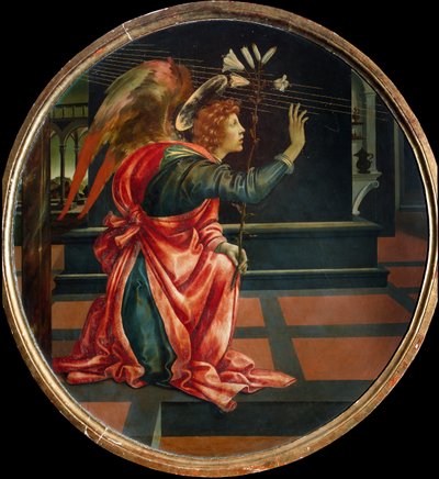 La Anunciación, 1483 de Filippino Lippi