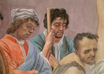 La disputa con Simón Mago y la crucifixión de San Pedro, c.1480 de Filippino Lippi