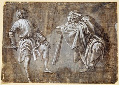 Dos figuras sentadas de Filippino Lippi