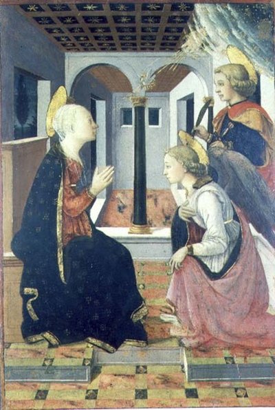 La Anunciación con San Julián de Filippo (workshop of) Lippi