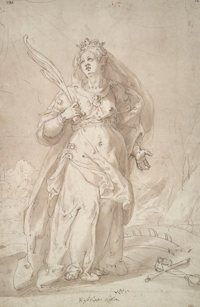 Santa Catalina de Alejandría de Filippo Bellini