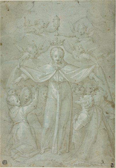 Virgen de la Misericordia (Madonna della Misericordia) de Filippo Bellini