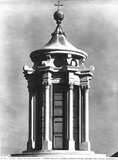 La linterna de la cúpula de Filippo Brunelleschi