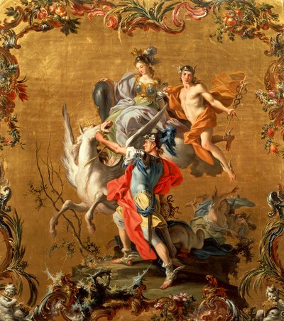 Nacimiento de Pegaso de Filippo Falciatore