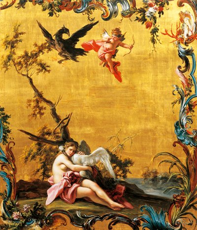 Leda y el Cisne de Filippo Falciatore