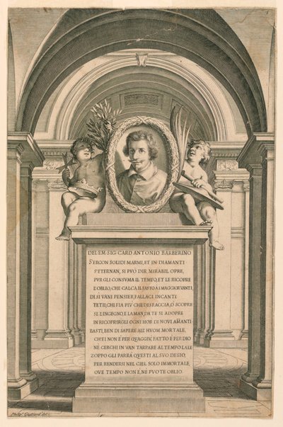 Retrato del Cardenal Antonio Barberino de Filippo Gagliardi