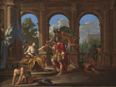 Circe y Ulises de Filippo Lauri