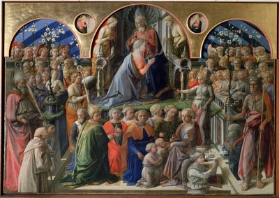 La Coronación de la Virgen de Filippo Lippi