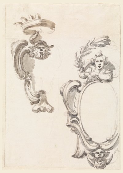 Diseño para dos escudos de Filippo Marchionni