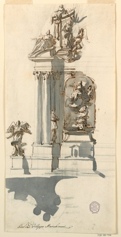 Diseño para un Altar de Filippo Marchionni