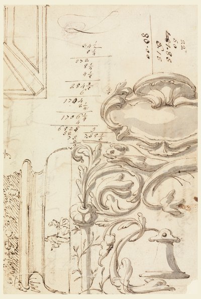 Dibujo, Bocetos, ca. 1750 de Filippo Marchionni