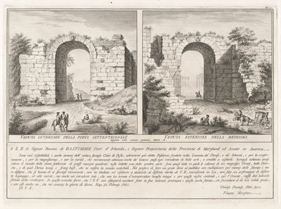 Página de dedicatoria, de Antichit? di Pesto (Antigüedades de Paestum) de Filippo Morghen