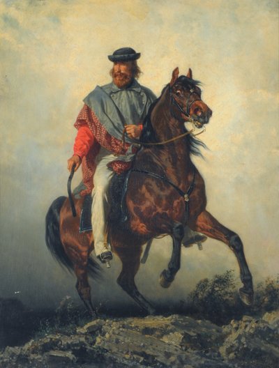 Garibaldi a Caballo de Filippo Palizzi