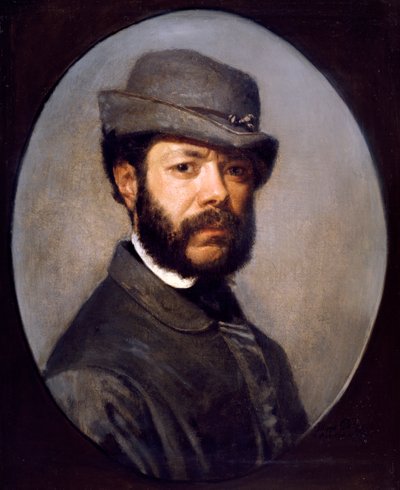 Autorretrato de Filippo Palizzi (1818-1899) de Filippo Palizzi