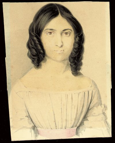 Un retrato de Maria Francesca Rossetti de Filippo Pistrucci