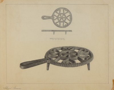 Soporte de plancha alemán de Pa. de Filippo Porreca