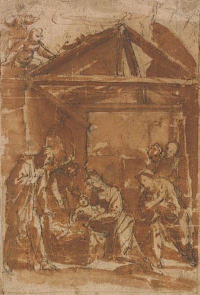 Adoración de los pastores de Filippo Tarchiani