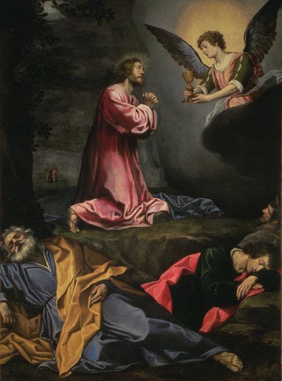 Cristo en el Huerto de Getsemaní de Filippo Tarchiani