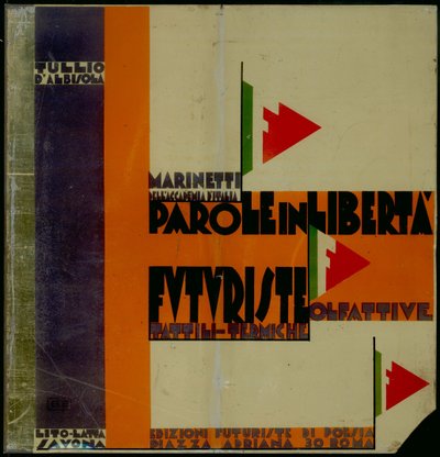Palabras en libertad, 1932 de Filippo Tommaso Emilio Marinetti