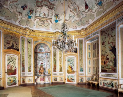 Pabellón de caza de Stupinigi, Turín, Italia, c. 1729 de Filippo or Juvara Juvarra