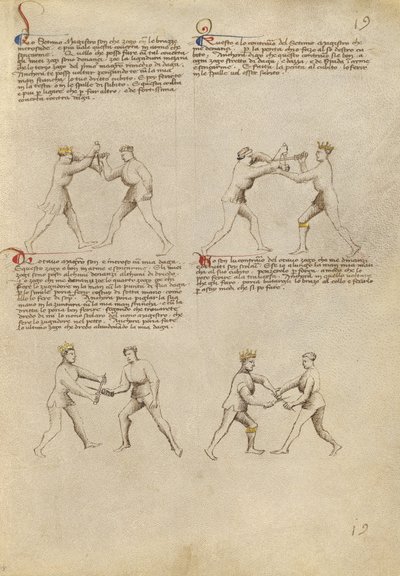 Combate con Daga de Fiore Furlan dei Liberi da Premariacco