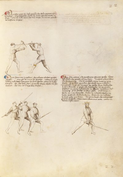 Combate con daga y espada de Fiore Furlan dei Liberi da Premariacco