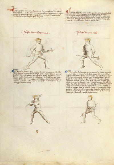 Combate con Pollaxe de Fiore Furlan dei Liberi da Premariacco