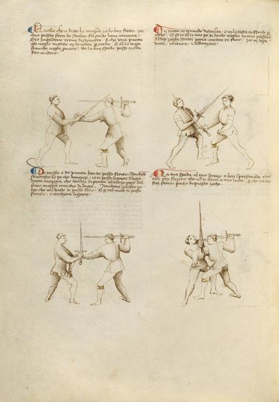 Combate con Espada de Fiore Furlan dei Liberi da Premariacco