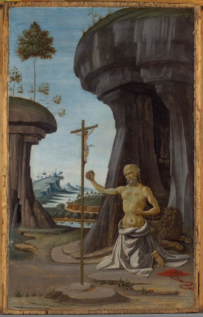 San Jerónimo penitente de Fiorenzo di Lorenzo