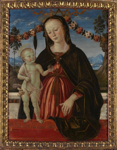 La Virgen y el Niño, c. 1473 de Fiorenzo di Lorenzo