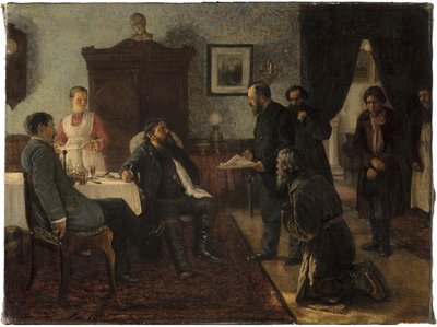 Solicitantes, 1888 de Firs Sergeevich Zhuravlev