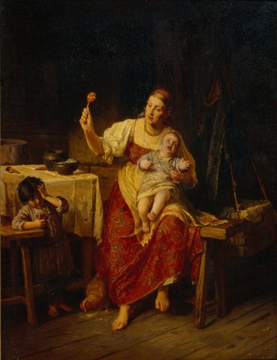 La Madrastra, 1874 de Firs Sergeevich Zhuravlev