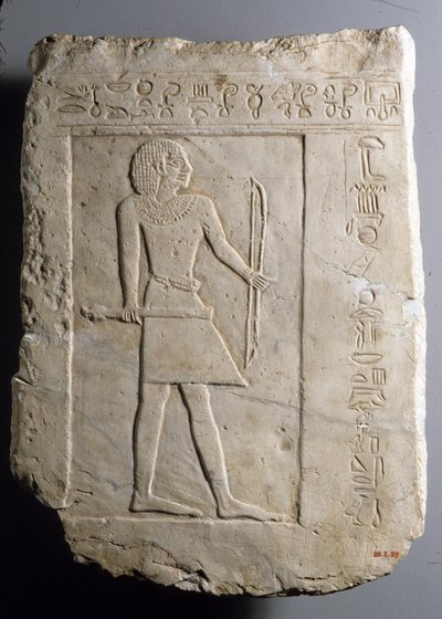 Estela funeraria del arquero Semin, c. 2120-2051 a.C. de First Intermediate Period Egyptian