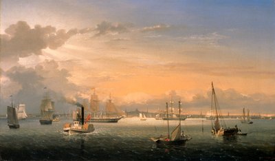 Puerto de Boston de Fitz Henry Lane