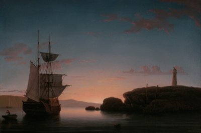 Faro de Camden, Maine de Fitz Henry Lane