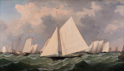 Regata del New York Yacht Club, 1856 de Fitz Henry Lane