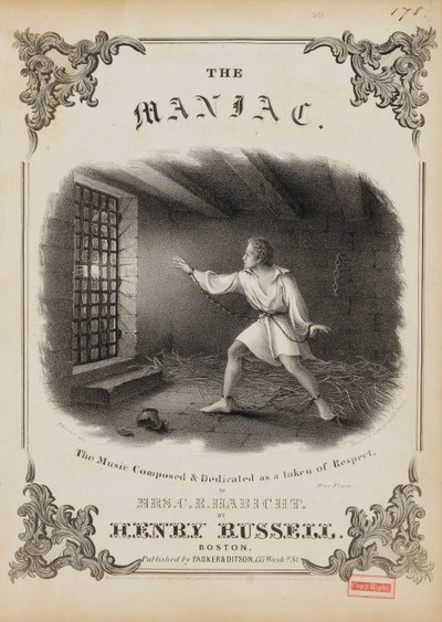 The Maniac (Partitura) de Fitz Henry Lane