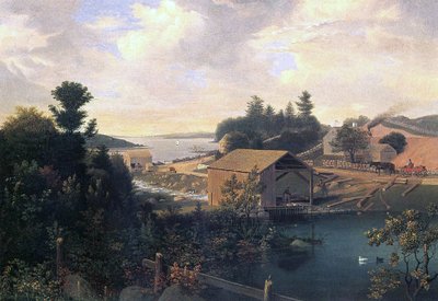 El Molino en Lanesville, 1849 de Fitz Henry Lane