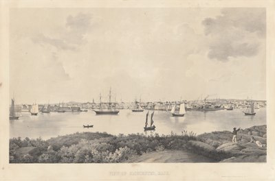 Vista de Gloucester, Mass. de Fitz Henry Lane