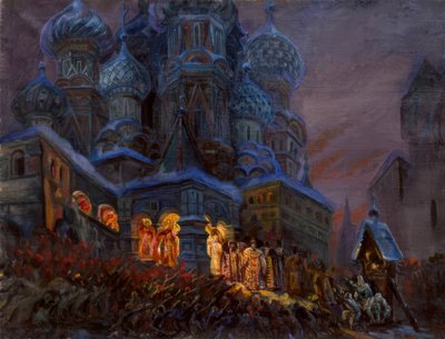 La coronación de Fjodor Fjodorowitsch Fedorowski