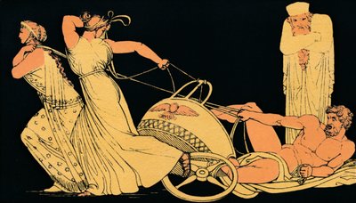 El sueño de Atossa de Flaxman