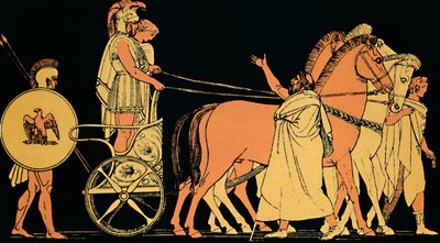 El regreso de Agamenón, 1880 de Flaxman