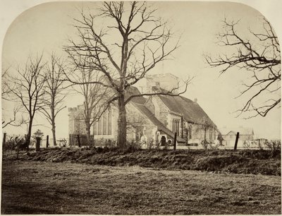 Iglesia de San Paulino, Crayford, Londres, c. 1865-1894 de Flaxman Charles John Spurrell