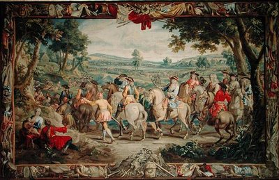 Procesión de caballería, de la serie 
