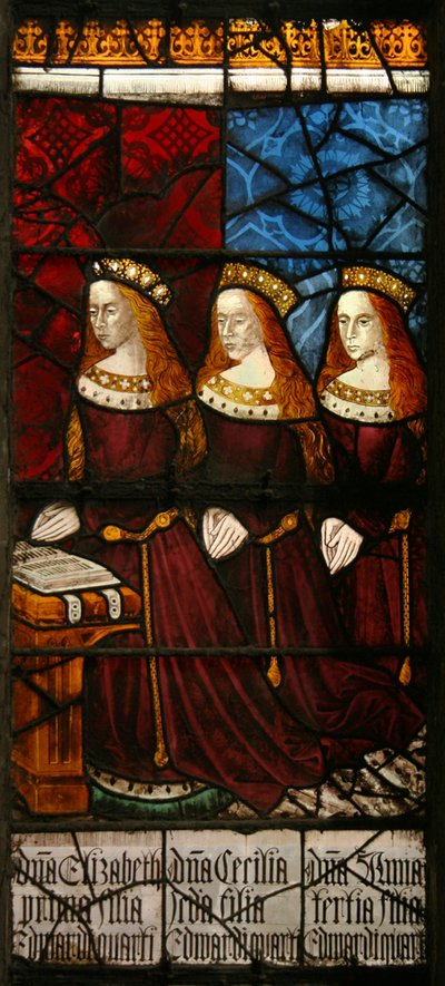 Hijas del Rey Eduardo IV, c.1480 de Flemish School