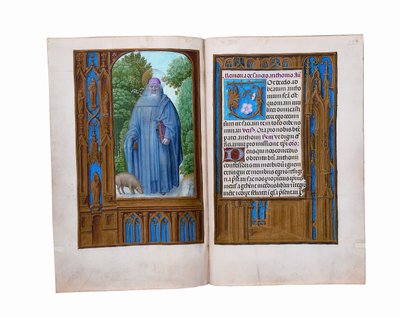 Folios del Libro de Horas Rothschild, Gante o Brujas, c.1505 de Flemish School