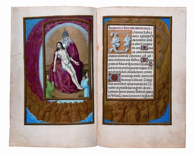 Folios del Libro de Horas de Rothschild, Gante o Brujas de Flemish School