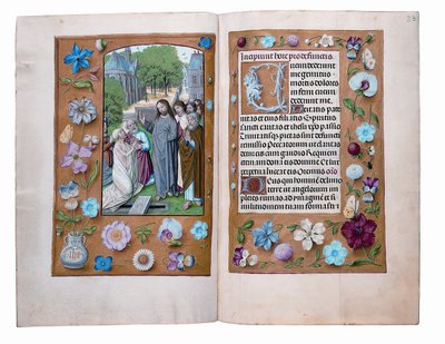 Folios del Libro de Horas de Rothschild, Gante o Brujas de Flemish School