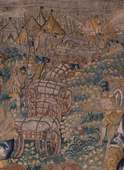 Hasdrúbal, hermano de Aníbal, hecho prisionero por los romanos. de Flemish School
